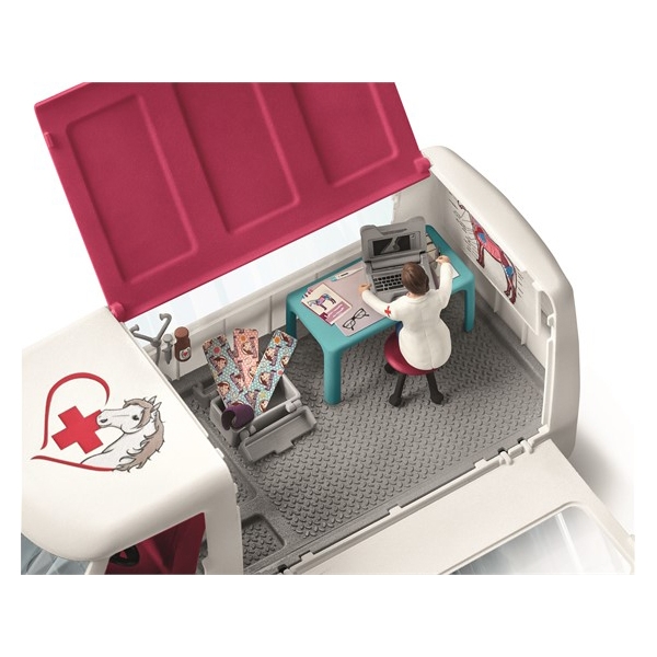 Schleich 42370 Veterinärbuss (Bild 3 av 7)