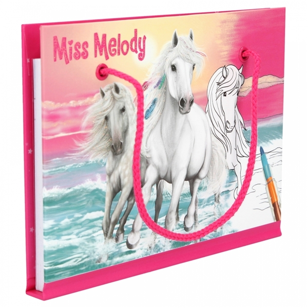 Miss Melody Målarbok m. flerfärgspenna (Bild 2 av 3)