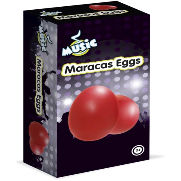 Music Maracas-ägg 2-Pack (Bild 2 av 2)