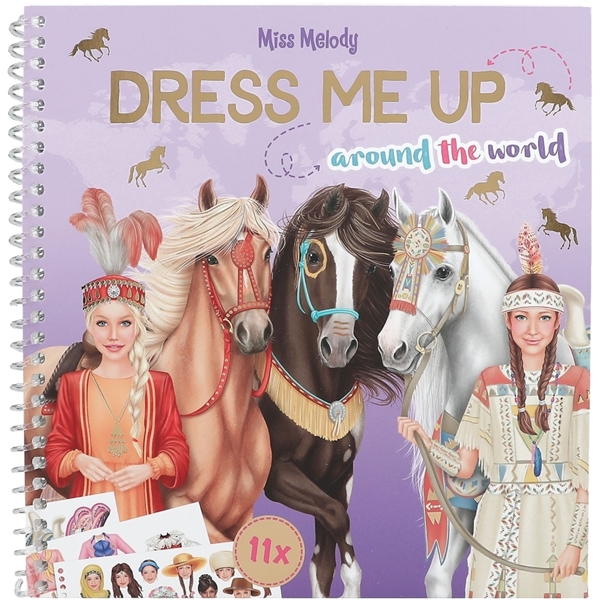 Miss Melody Dress Me Up, Around the World (Bild 1 av 4)