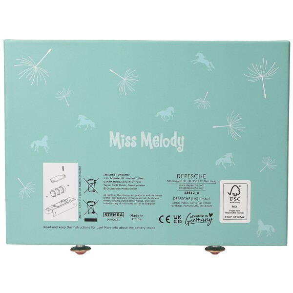 Miss Melody Smyckeskrin m. kod & musik (Bild 6 av 6)