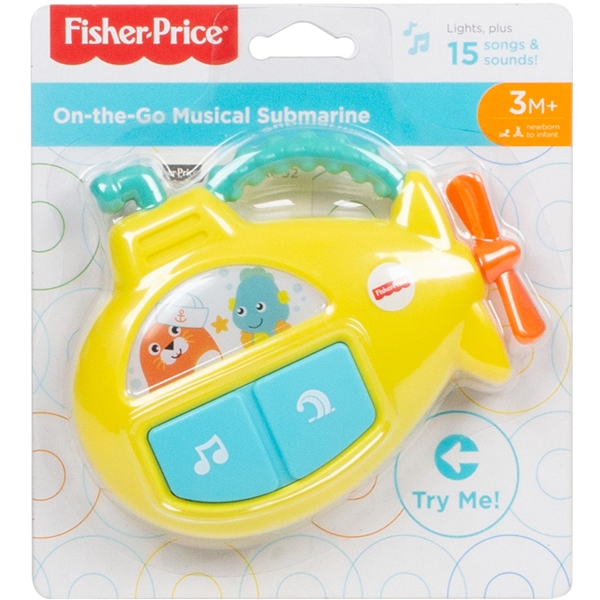 Fisher Price On-the-Go Musical Submarine (Bild 2 av 3)