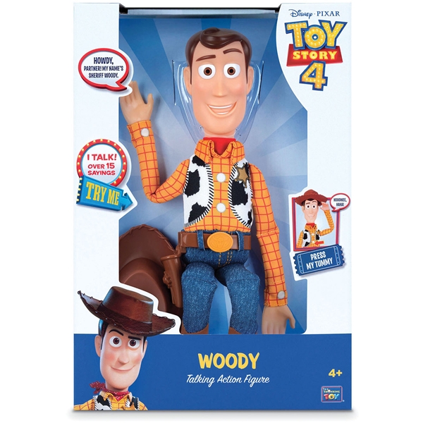 Toy Story Talking Woody - Figur (Bild 1 av 2)