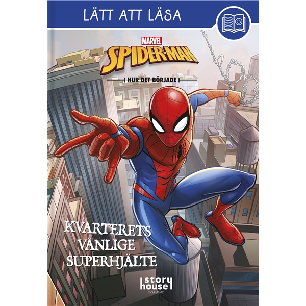 Lätt Att Läsa: Spiderman Vänlige Superhjälte (Bild 1 av 3)