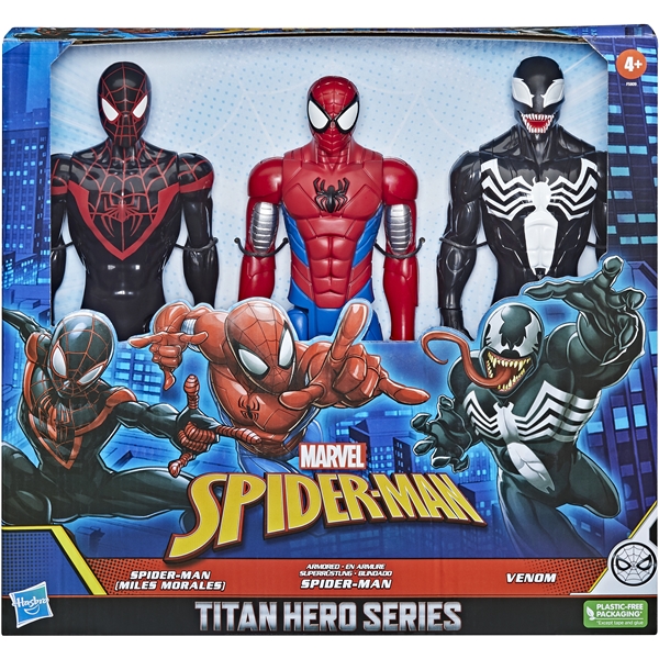 Spider-Man Titan Hero Collection 3-Pack (Bild 1 av 2)