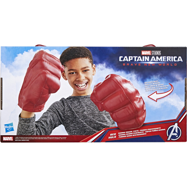Avengers Captain America NWO Red Hulk Smash Fists (Bild 3 av 6)
