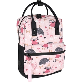 Mumin Viuhti Ryggsäck Rosett Rosa Väskor Martinex Ryggsäck Hello Kitty, svart med rosetter