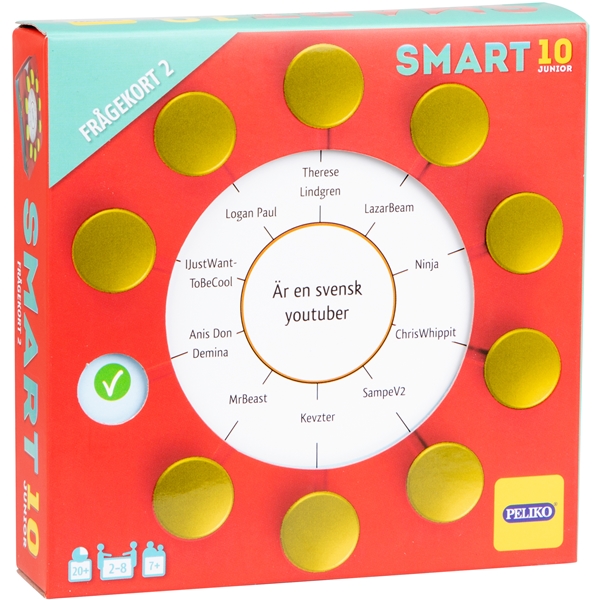 Smart 10 Jr Frågekort 2 (Bild 1 av 2)