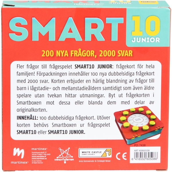 Smart 10 Jr Frågekort 2 (Bild 2 av 2)