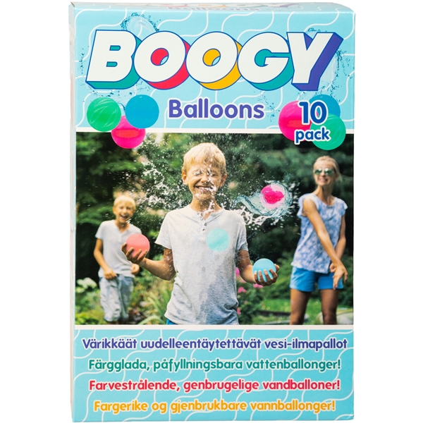 Boogy Balloons Vattenballonger 10 st (Bild 1 av 3)