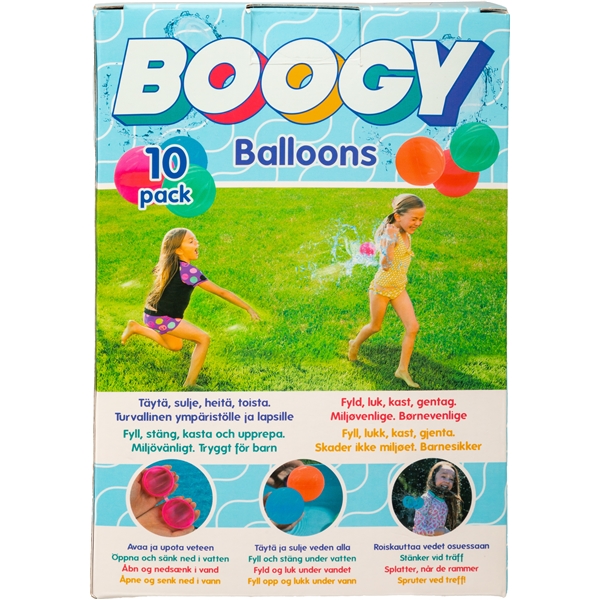 Boogy Balloons Vattenballonger 10 st (Bild 2 av 3)