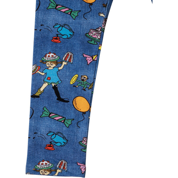 Fest Pippi Leggings Denim (Bild 2 av 4)
