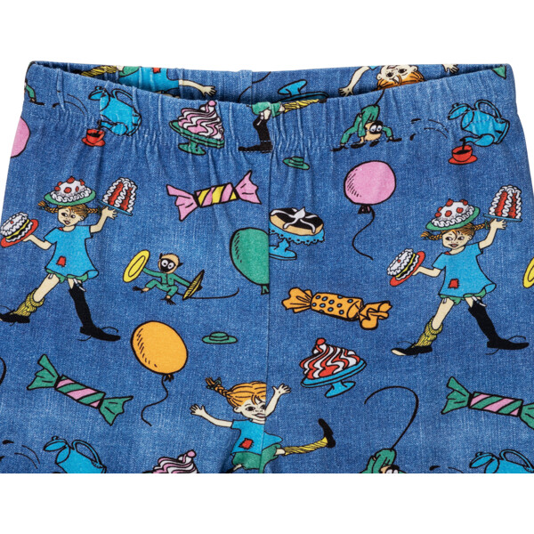 Fest Pippi Leggings Denim (Bild 3 av 4)