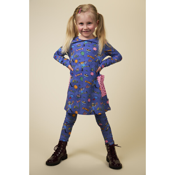 Fest Pippi Leggings Denim (Bild 4 av 4)