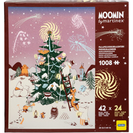 Mumin Pusseljulkalender 1008 Bitar