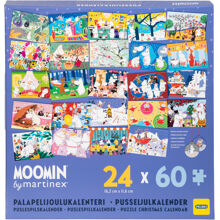 Mumin Pusseljulkalender 24 x 60 Bitar