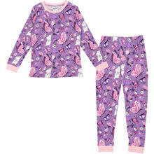 98-104 cl - Mumin Fjärilspark Pyjamas Lila