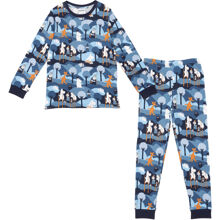 86-92 cl - Mumin Äventyr Pyjamas Blå