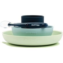 Nattou Soft Silicone Matset 4 delar