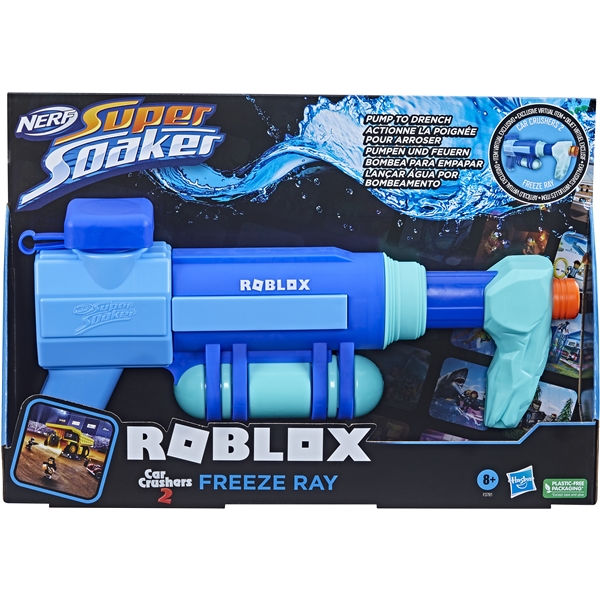 NERF Super Soaker Roblox Car Crushers 2 Freeze Ray (Bild 2 av 2)