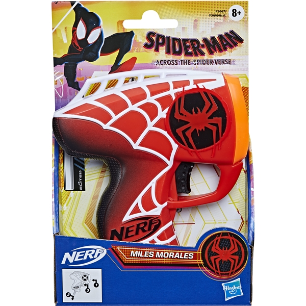 NERF Spiderman Microshots Miles Morales (Bild 2 av 2)
