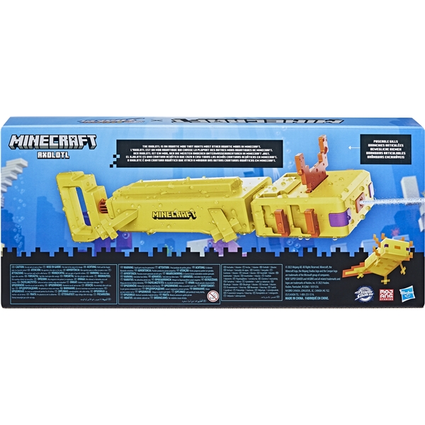 NERF Super Soaker Minecraft Axolotl (Bild 3 av 3)