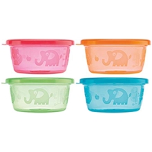 Nuby Snack Bowl Set 4-p 240 ml