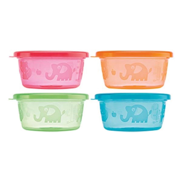 Nuby Snack Bowl Set 4-p 240 ml