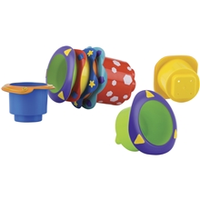 Nuby Stacking Bath Cups 5-p