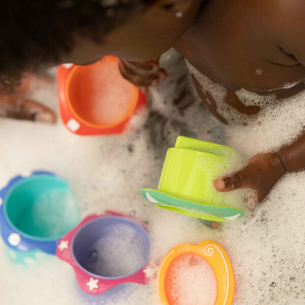 Nuby Stacking Bath Cups 5-p (Bild 2 av 4)