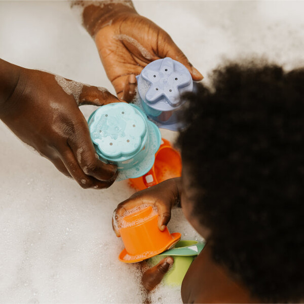 Nuby Stacking Bath Cups 5-p (Bild 4 av 4)
