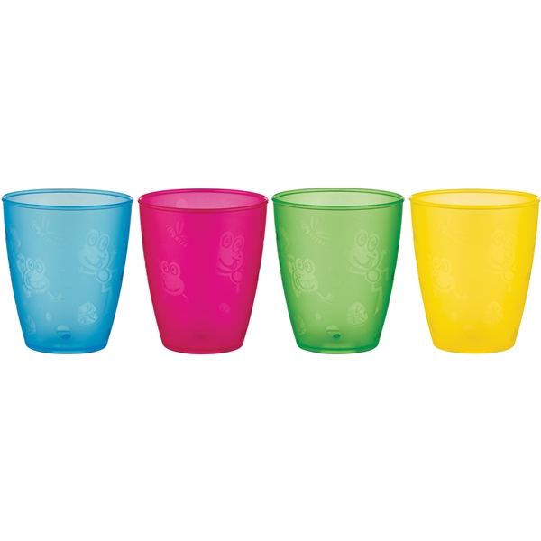 Nuby Drinking Tumbler Set 4-p 300 ml (Bild 1 av 3)