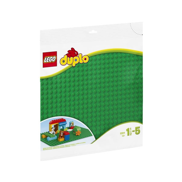 2304 LEGO DUPLO Stor grön byggplatta (Bild 1 av 2)