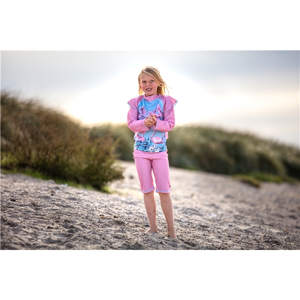 Swimpy UV Shorts Rosa Flamingo (Bild 2 av 3)