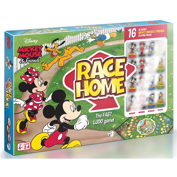 Mickey & Friends Race Home Fia Spel (Bild 1 av 2)