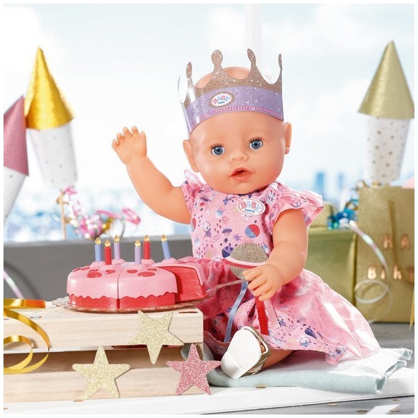 BABY born Deluxe Happy Birthday Set 43cm (Bild 5 av 5)