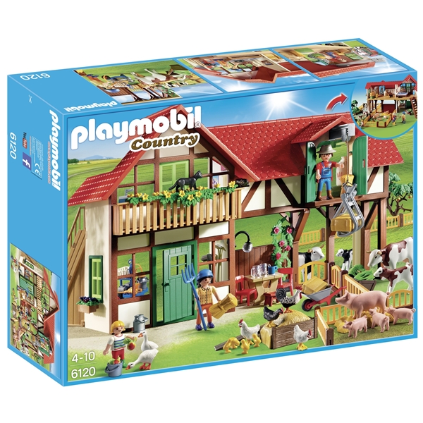 6120 Playmobil Stor Gård (Bild 1 av 2)