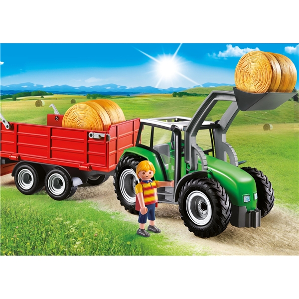 6130 Playmobil Stor Traktor med Släp (Bild 2 av 2)