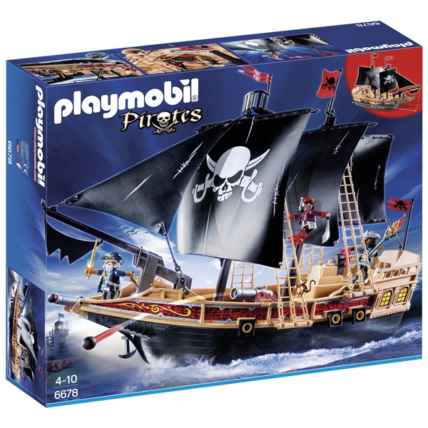 6678 Playmobil Piratskepp (Bild 1 av 2)