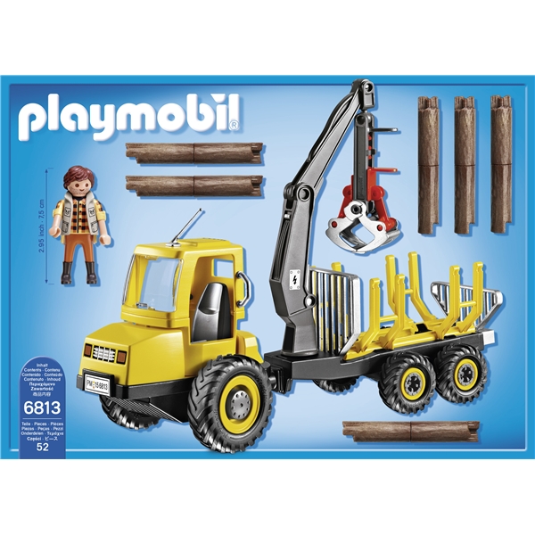 6813 Playmobil Trätransport med Kran (Bild 2 av 3)