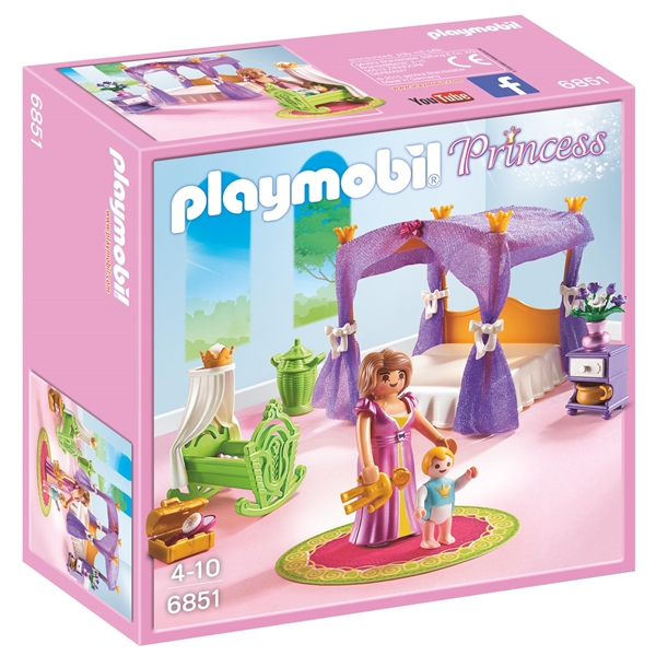 6851 Playmobil Prinsesskammare med Vagga (Bild 1 av 2)