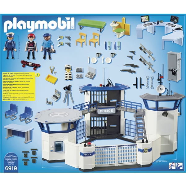 6919 Playmobil Polishuvudkontor med Fängelse (Bild 2 av 3)