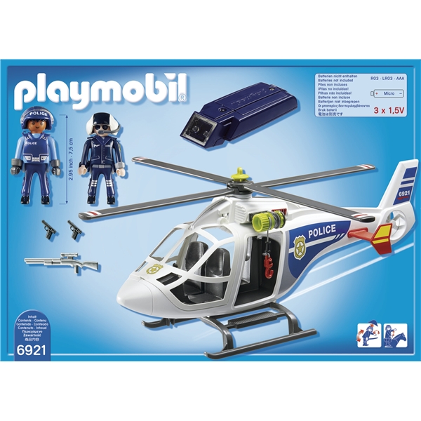 6921 Playmobil Polishelikopter med LED-sökljus (Bild 2 av 3)