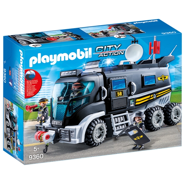 9360 Playmobil Insatsfordon med ljus och ljud (Bild 1 av 5)