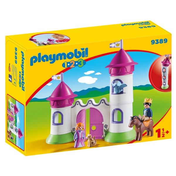 9389 Playmobil Slott med staplingsbart torn (Bild 1 av 3)