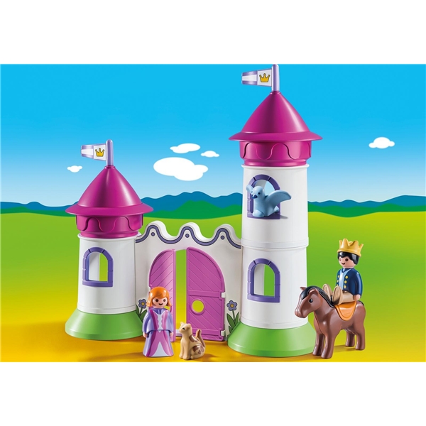 9389 Playmobil Slott med staplingsbart torn (Bild 3 av 3)