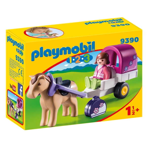 9390 Playmobil Hästvagn (Bild 1 av 4)