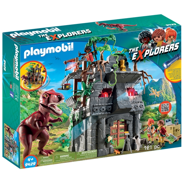 9429 Playmobil Basläger med T-Rex (Bild 1 av 6)