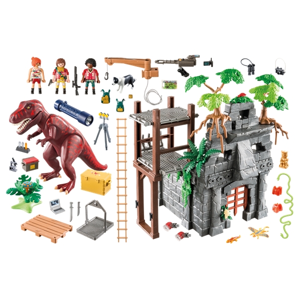 9429 Playmobil Basläger med T-Rex (Bild 2 av 6)