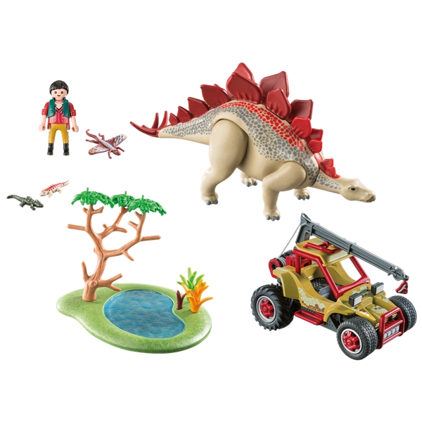9432 Playmobil Forskarmobil med stegosaurus (Bild 2 av 3)